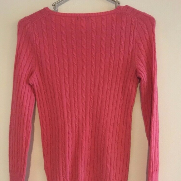 J. Crew Cable Knit Wool Cashmere Pullover Sweater - XS 85963 - Picture 5 of 6